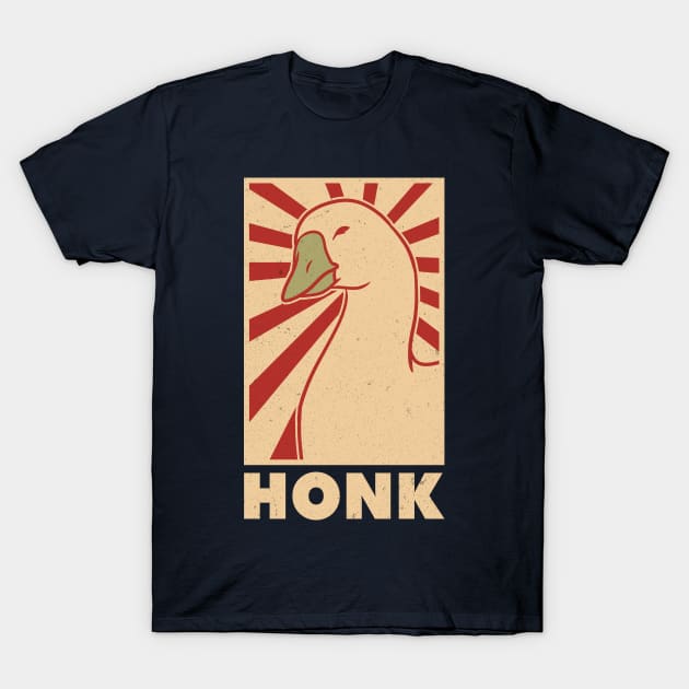 Honk Goose T-Shirt by A Comic Wizard